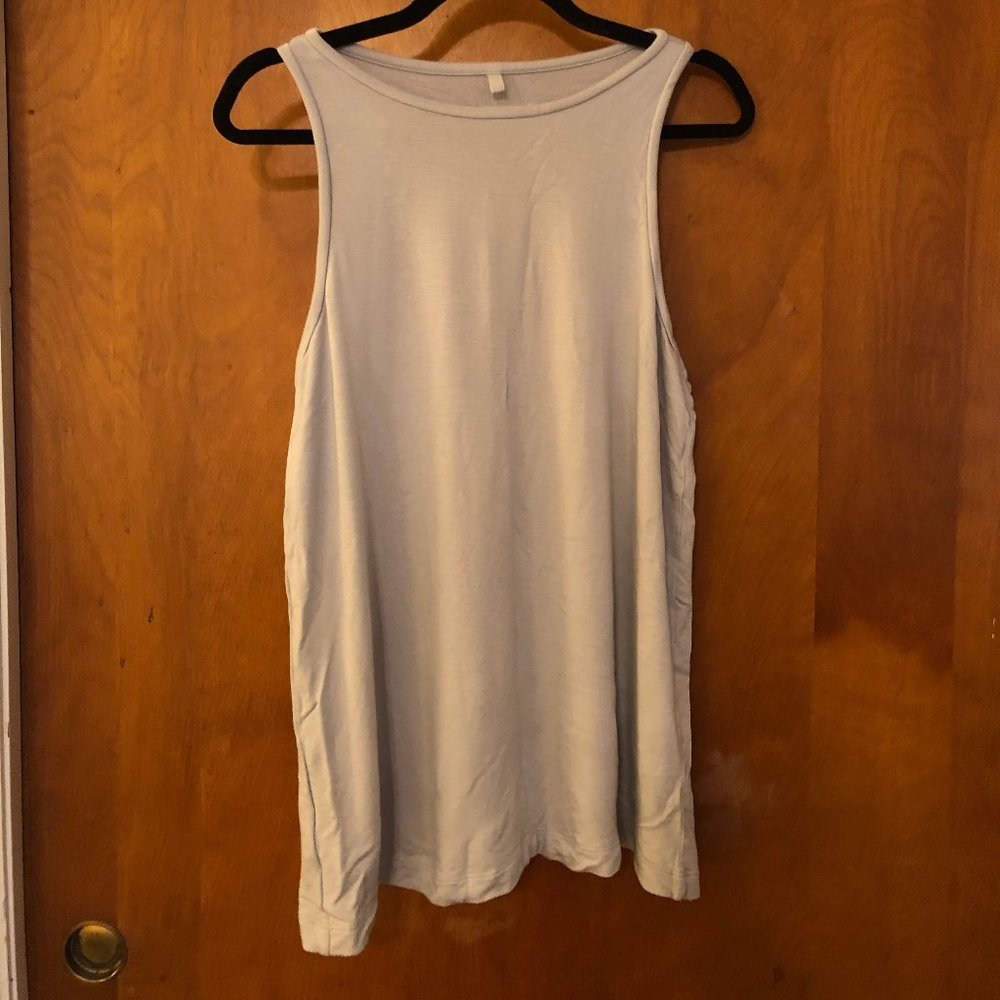 Lou & Grey Sleeveless Tunic- Grey M